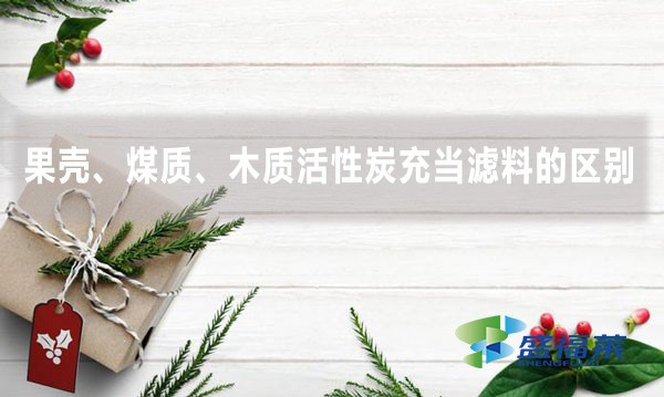 果壳、煤质、木质活性炭充当滤料的区别