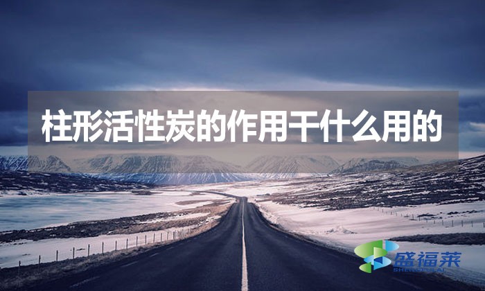 柱形活性炭的作用干什么用的?