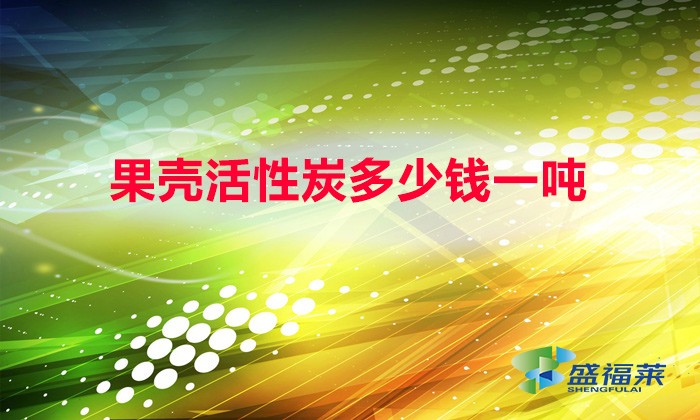 果壳活性炭多少钱一吨（果壳活性炭价格）