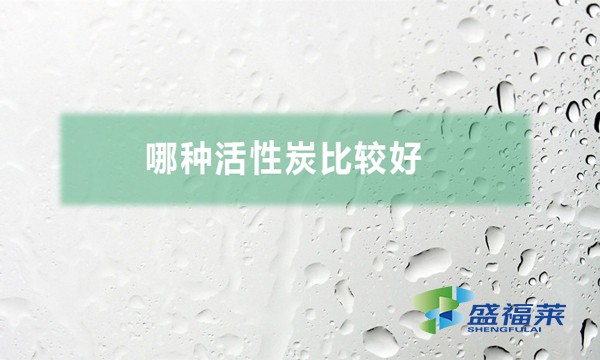 哪种活性炭比较好