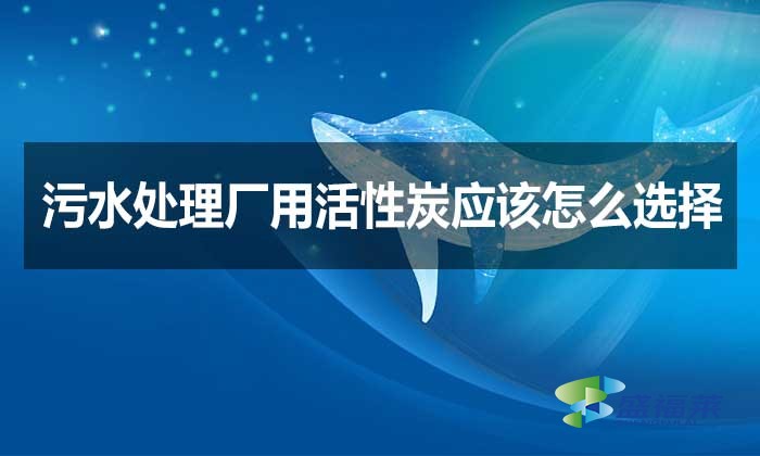 污水处理厂用活性炭应该怎么选择?有哪些坑需要避免？